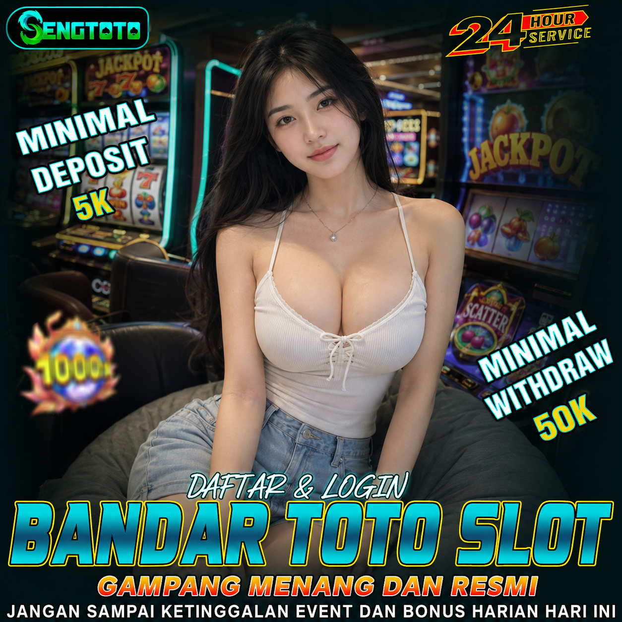 SENGTOTO ⚡ DAFTAR & LOGIN BANDAR TOTO SLOT GAMPANG MENANG DAN RESMI